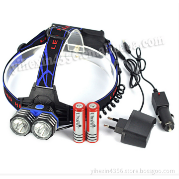 Boruit EHL0322 Rechargeable Alumimum Alloy LED Headlamp